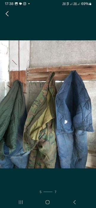 Ватные штаный разные. .