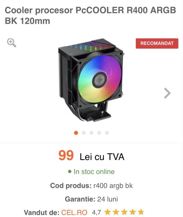 Vand pc gaming 2200 de lei