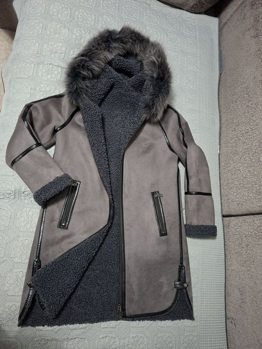 Двусторонняя дубленка