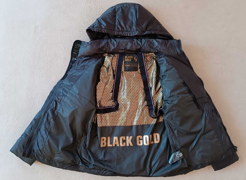 Нова топла пухенка-Black Gold
