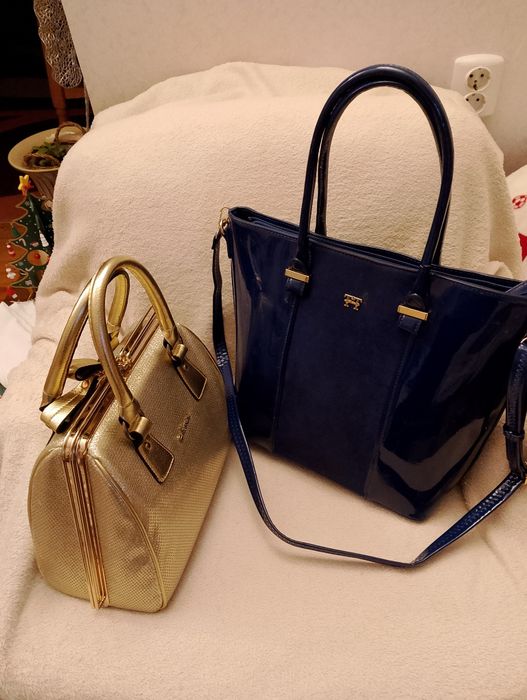 Дамски чанти - лак, велур