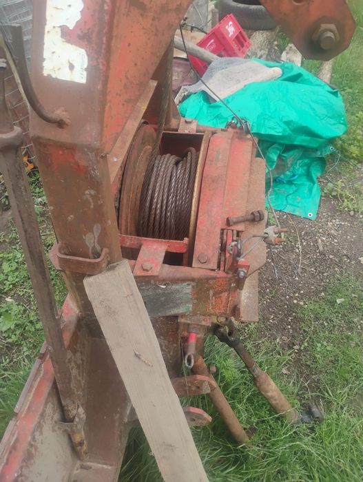 Troliu mecanic forestier 8 tone
