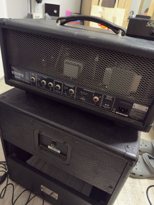 Amplificator Bugera G20 Infinium + Cabinet Harley Benton G112 Celestion V30