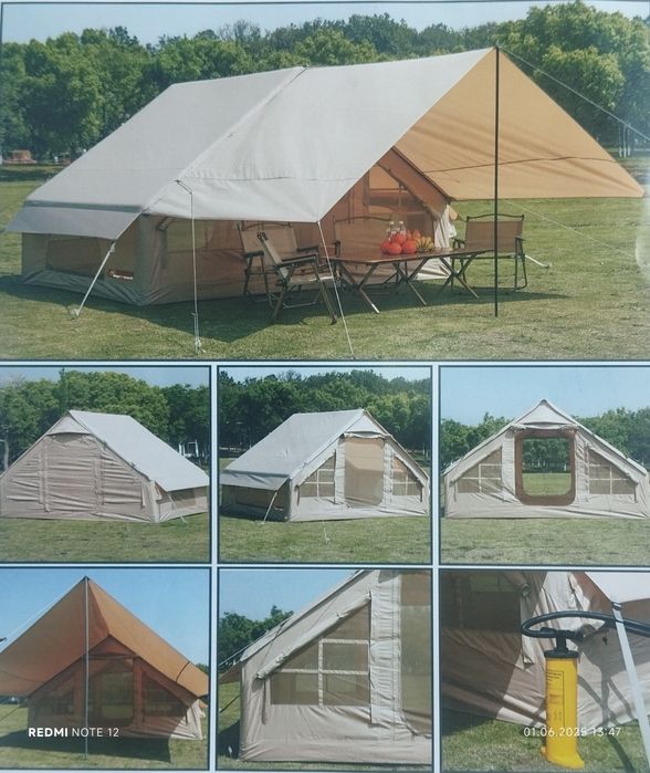 Надувная палатка JH 88-90 размер 220х220х180