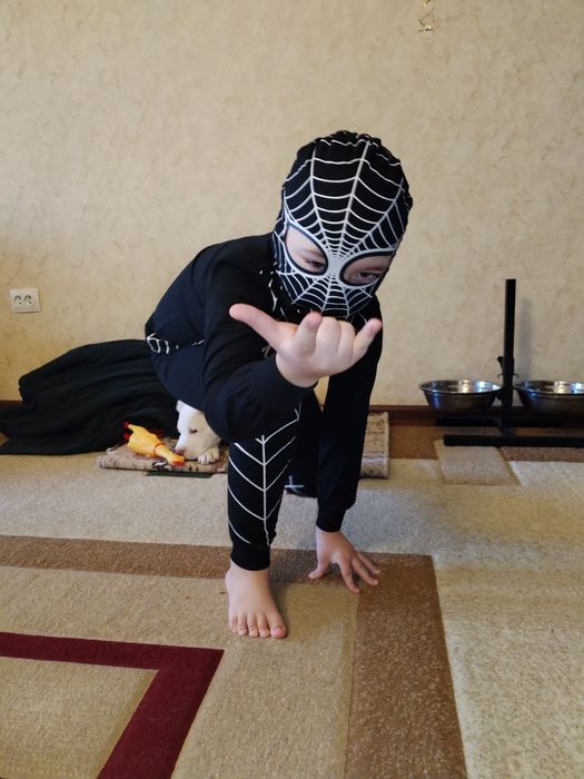 Человек паук костюм хлопок. Новые