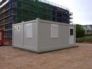 Container modular tip casa de locuit din structura metalica 7.5*4.3