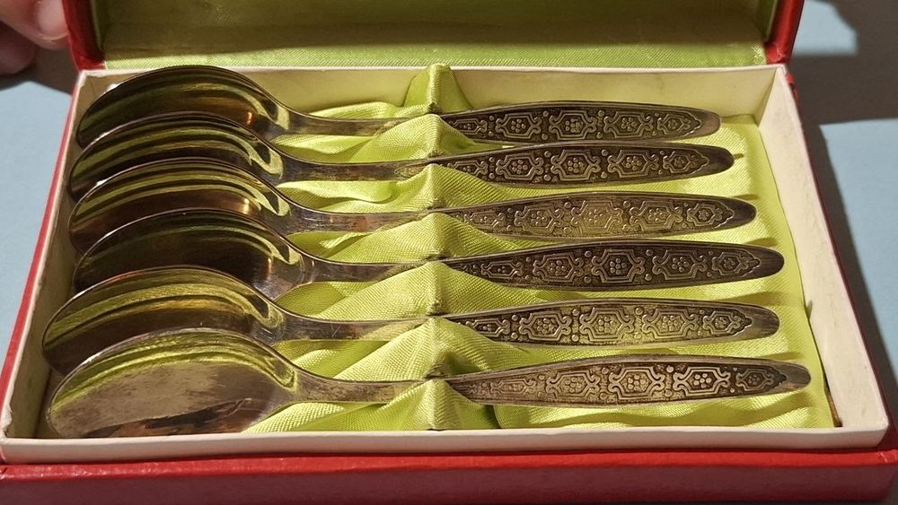 Ложки мельхиор новые