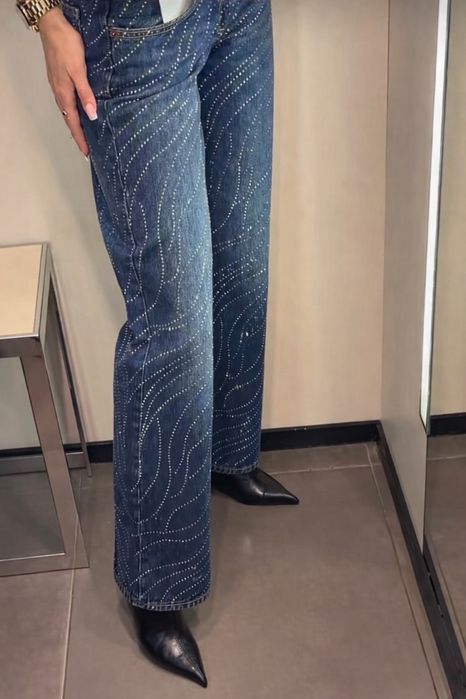 Blugi Zara strasuri