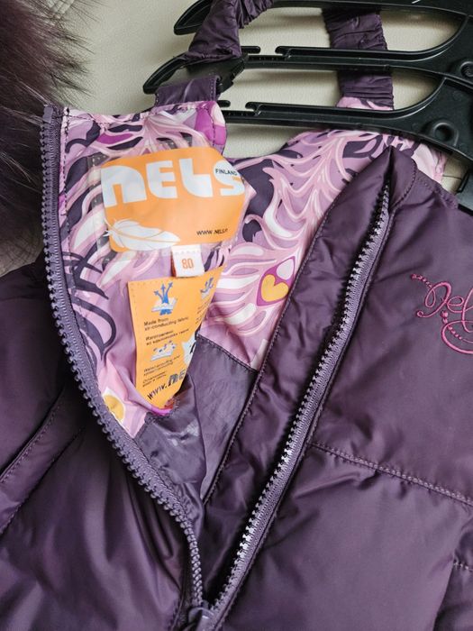 Децкий финский пуховый комбинезон