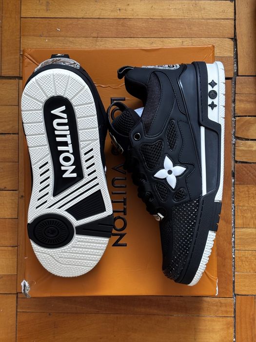 Adidași Louis Vuitton Skates negri