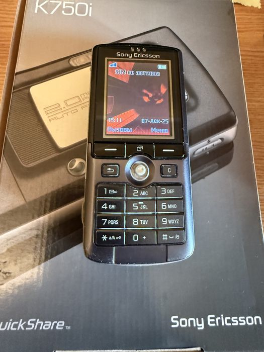 Легендарный теоефон 2000-х Sony Ericsson K 750i