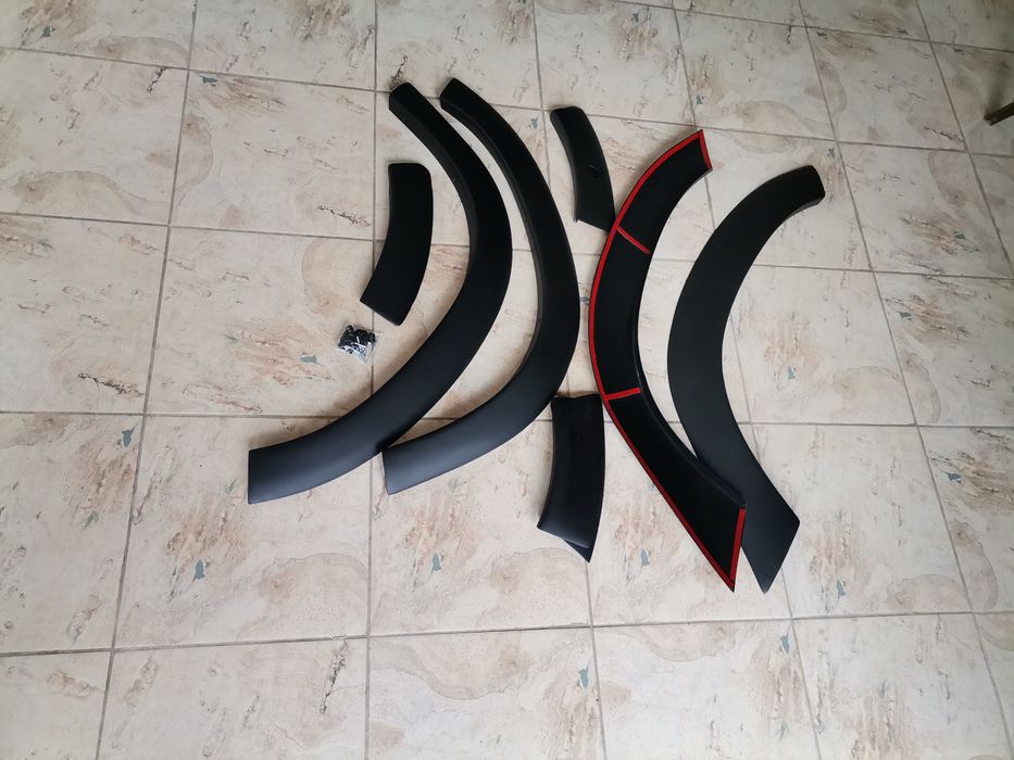 Bandouri, protecții aripi și bari duster2