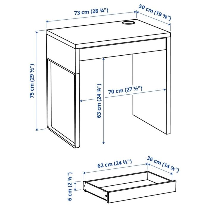 Birou Ikea cu scaun