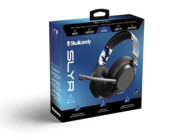 Casti Gaming Skullcandy Slyr Pro Wired Black Roz S6SPY-P003 PC PS4 PS5 Xbox noi sigilate