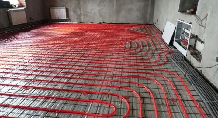 Монтаж теплых полов не дорого