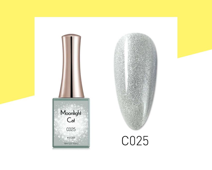 Професионален гел лак серия "Moonlight Cat" CANNI, магнитен - 16 мл.