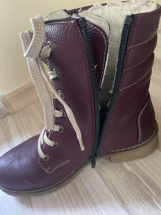 дамски боти естествена кожа