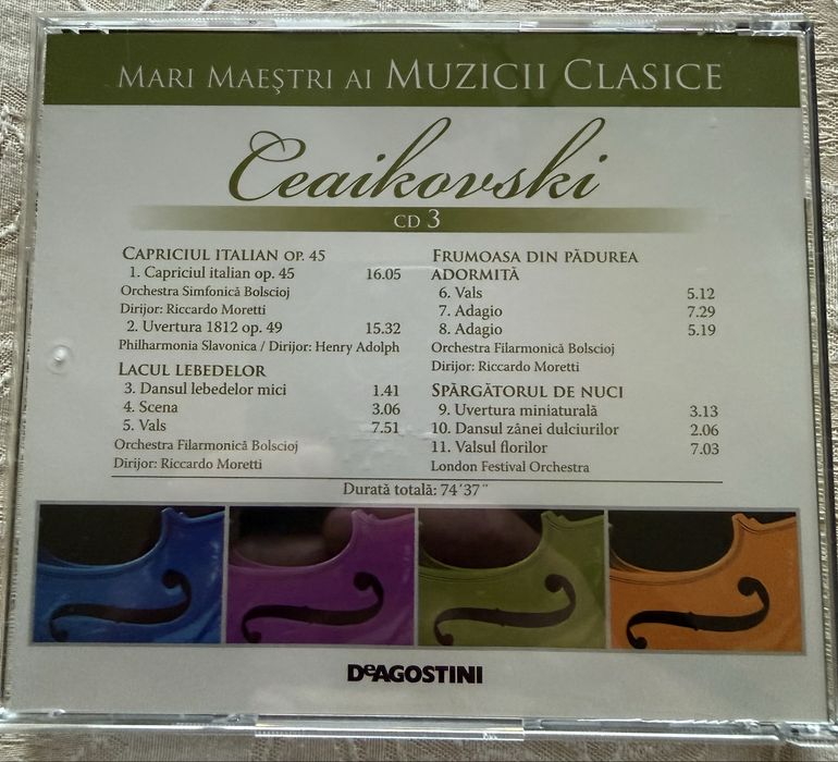Set 7 CD-uri originale - Mari Maestri ai Muzicii Clasice