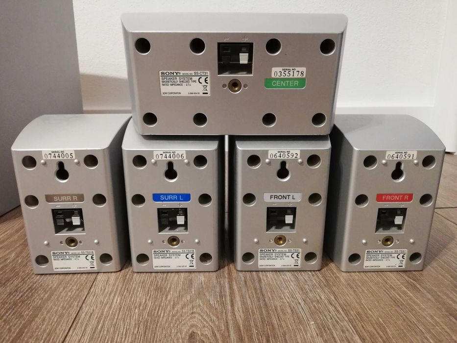 Sistem Complet Boxe 5.1 Sony + CABLURI ORIGINALE 850W