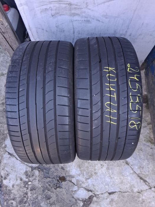 245 35 18 Континентал 2бр летни