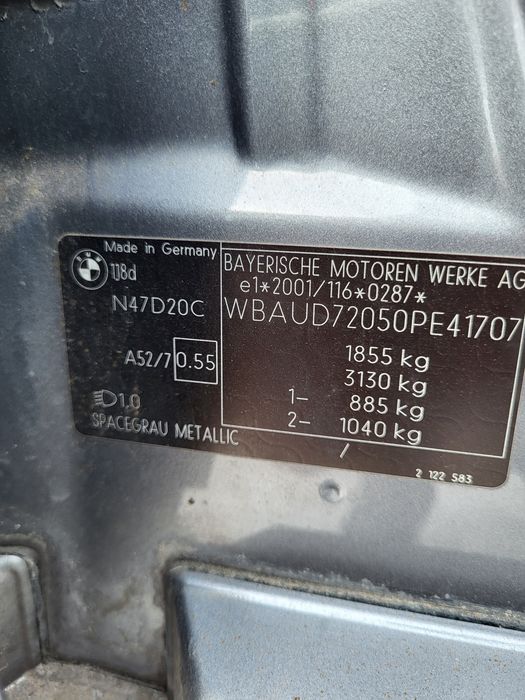 Capota,aripi,usi,bari,motor bmw seria1 e87