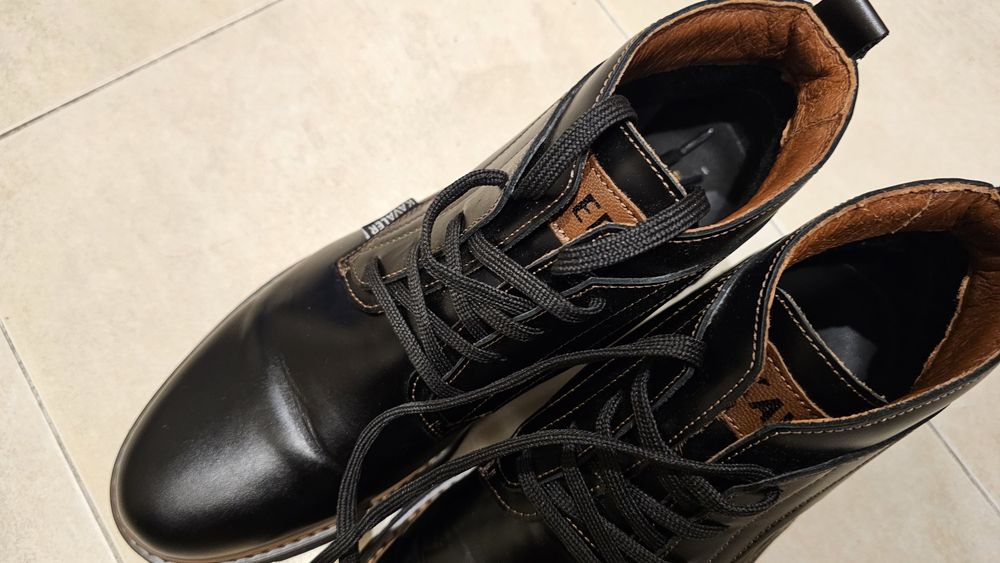 Мъжки боти - естествена кожа" КАВАЛЕР"