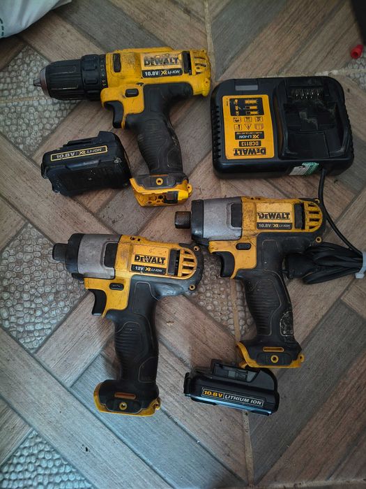 Set Filetante Dewalt 12 v