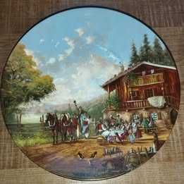 Set de 8 Farfurii de Colecție – Porțelan Englezesc Autentic