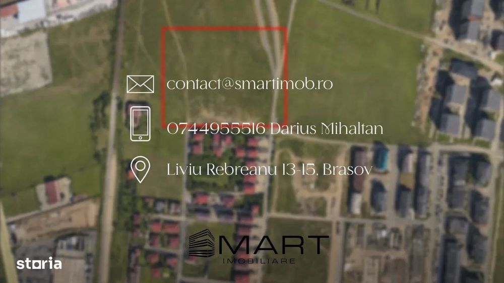 Teren intravilan 6000mp cu PUZ, P+2E zona Tractorul