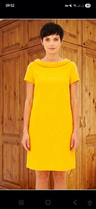 Rochie din in, mar. S-M