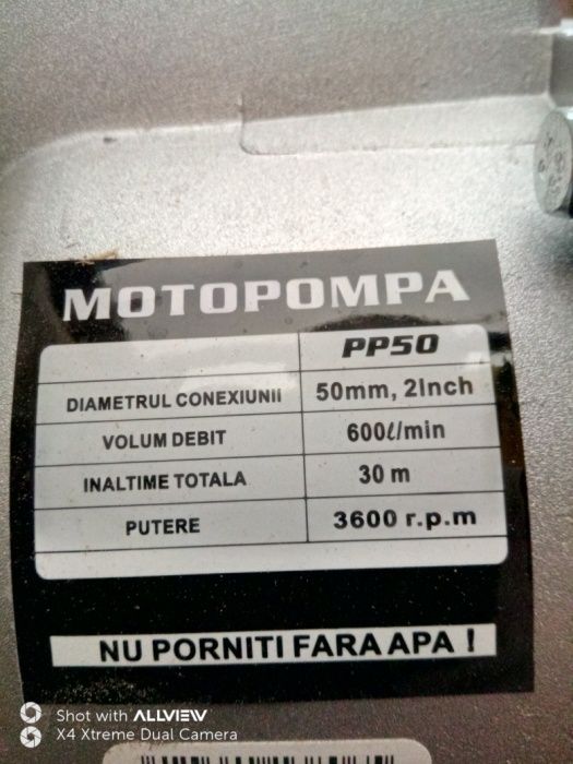 Motopompa Ruris PP50