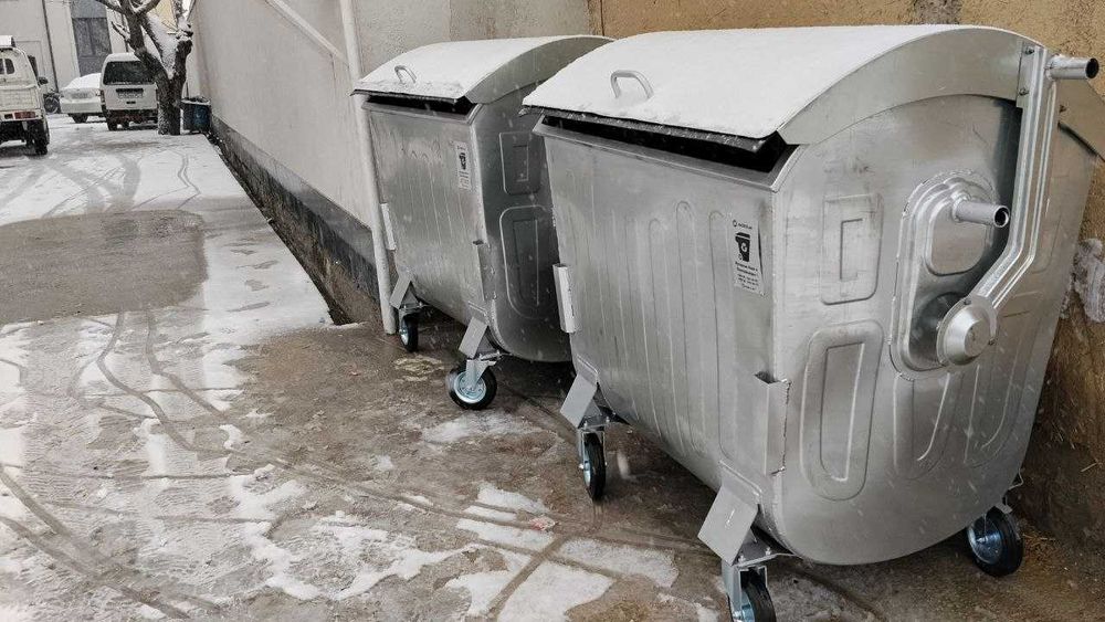 Мусорный Бак контейнер- Мусорные Доставка есть! 1100л