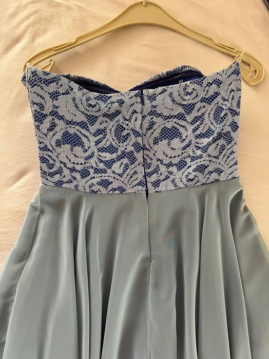 Rochie albastră elegantă de eveniment