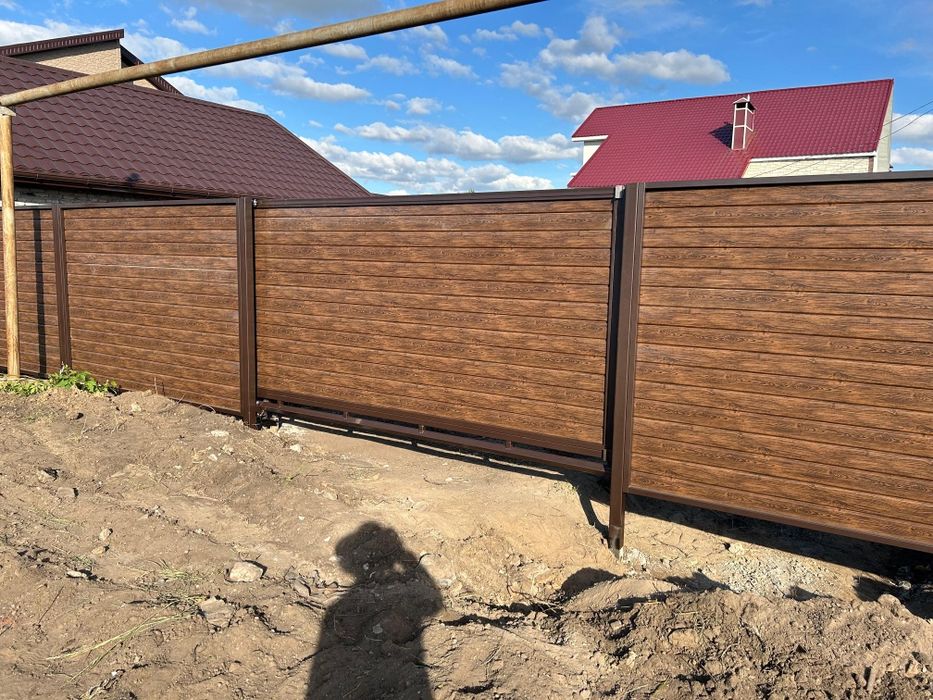 Откатные ворота новые