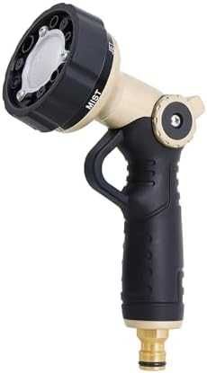 Нов Градински пистолет за маркуч метален 6 струи месинг 6 режима за градина и кола