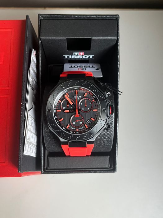 Ceas Tissot T-Race Quartz Chronograph Black & Red