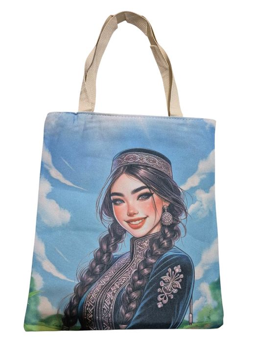 Сумка шоппер в этно стиле