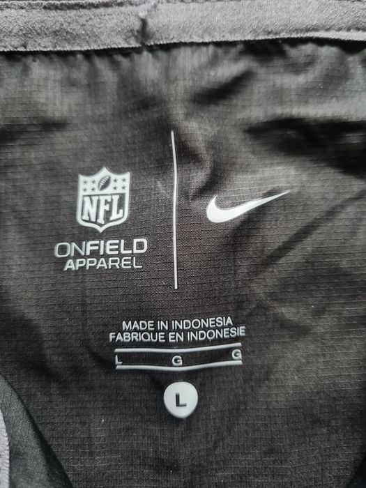 Cămașă geacă bărbați NIKE NFL Las Vegas Raiders, mărimea L