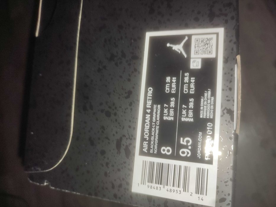 Vand Jordan 4 black cat 2025