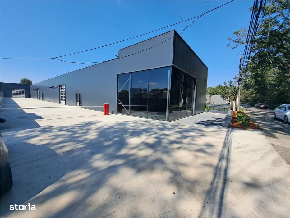 Showroom cu hala 1440 mp - curte - vizibilitate din Centura - S1