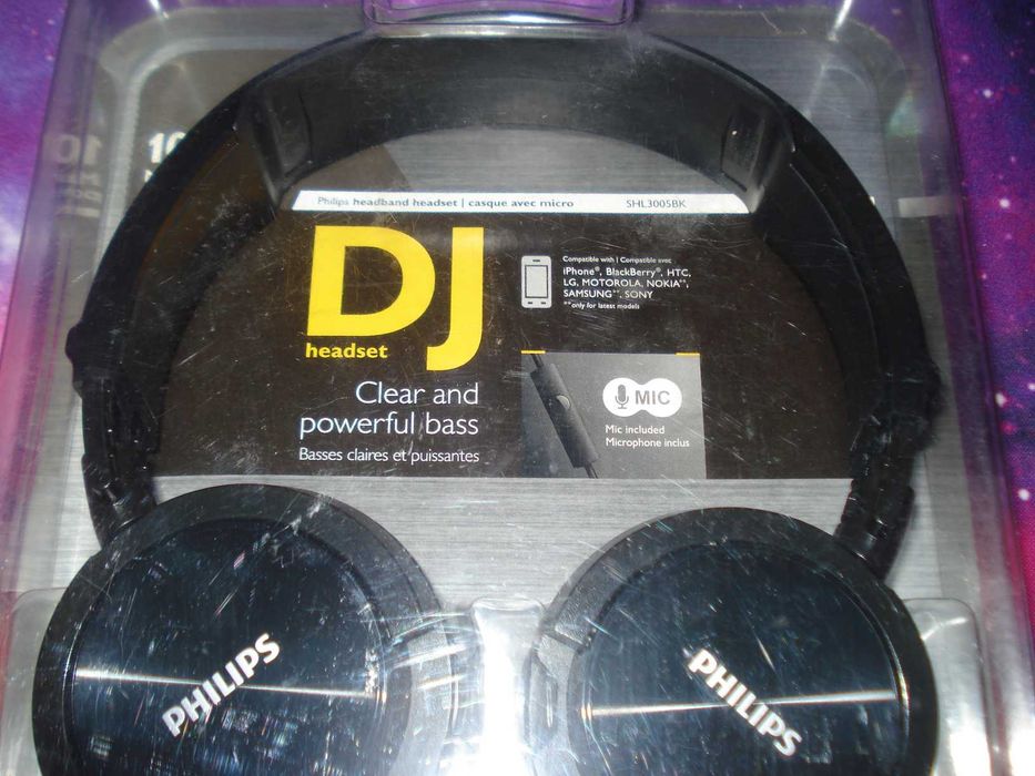 Casti Philips noi sigilate model shl3005bk microfon jack 3.5mm