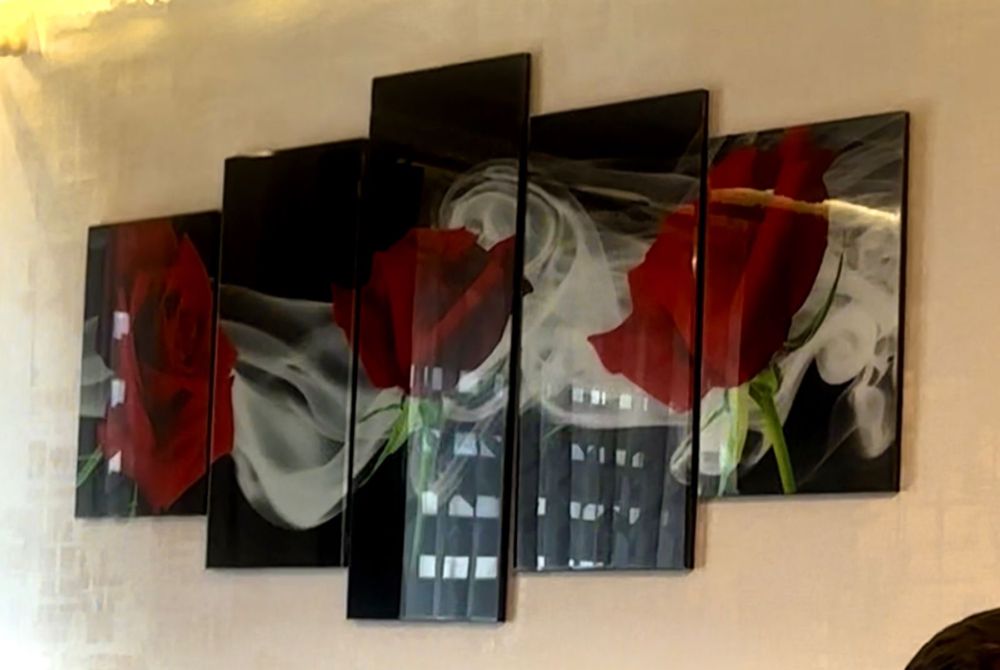 Модульная картина «Розы»