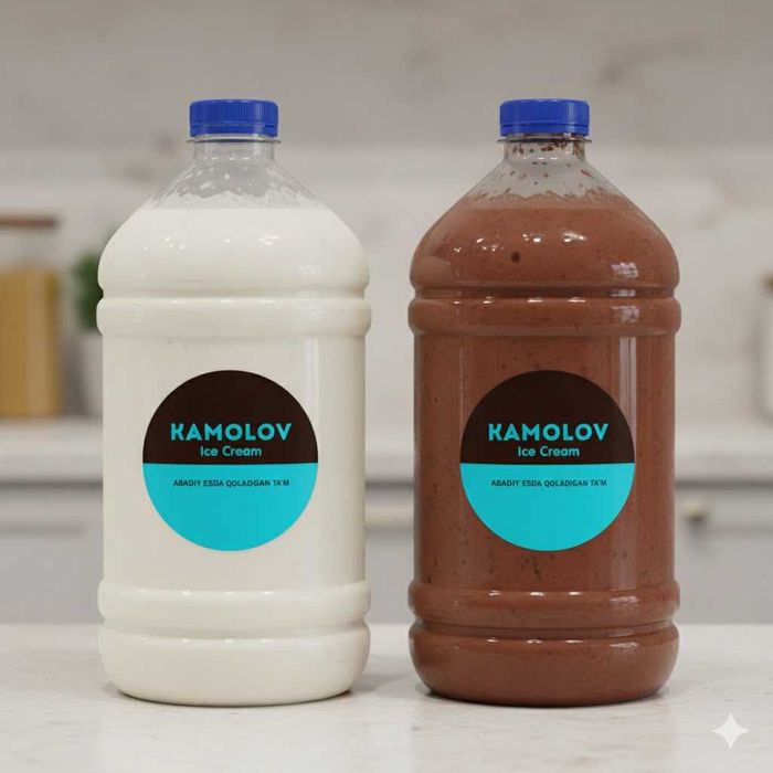 Музқаймоқ коктейл учун тайёр смесь - Kamolov Ice Cream