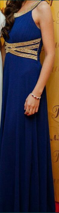 Вечернее платье в греческом стиле