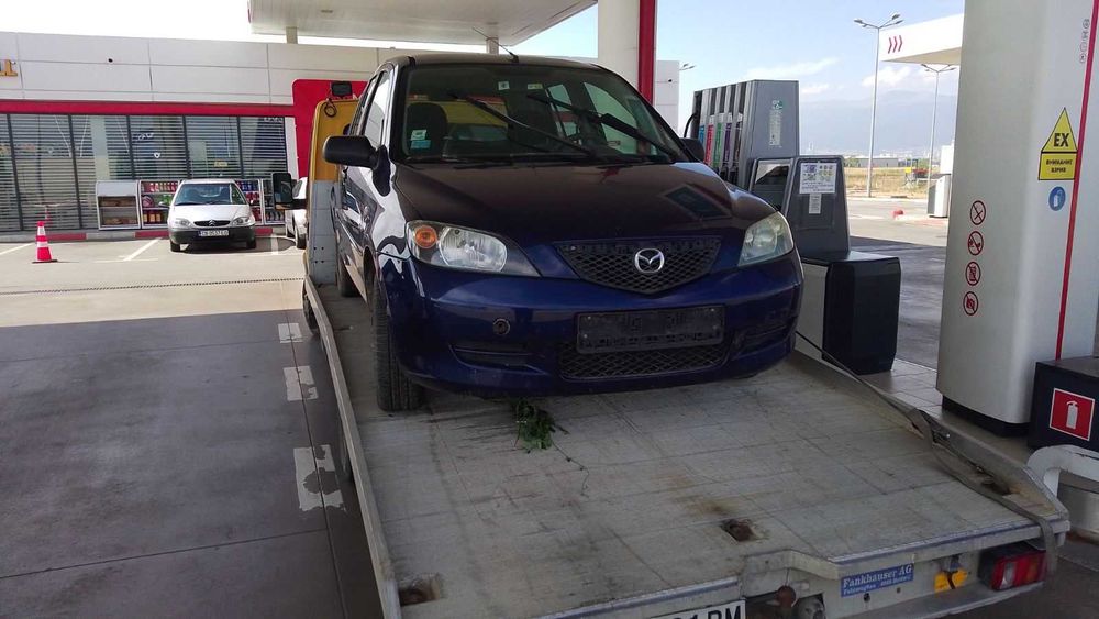 Мазда 2 за части 1,25  1,4 бензин ММ