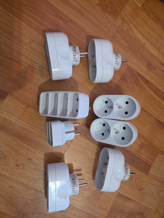 Intrerupator Adaptor priză dublă si tripla cu întrerupător