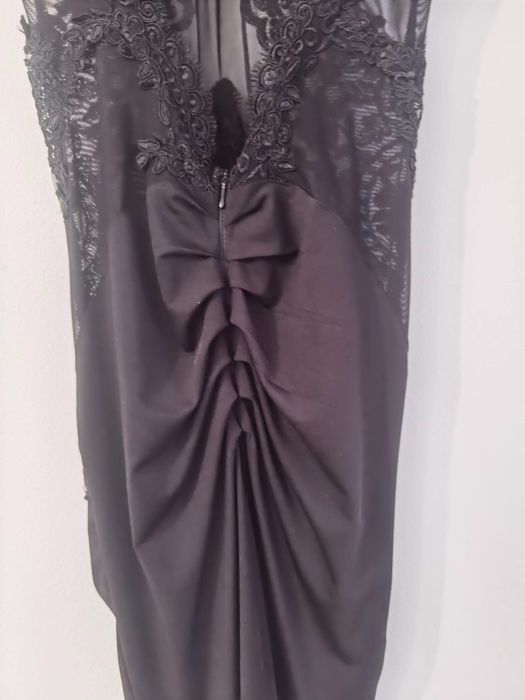 Rochie lunga cu trena Chantall