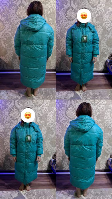 Пуховик зимний женский