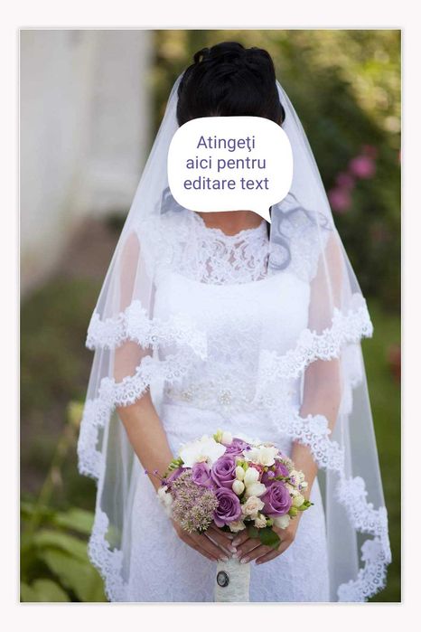 Rochie de mireasa tip sirenă