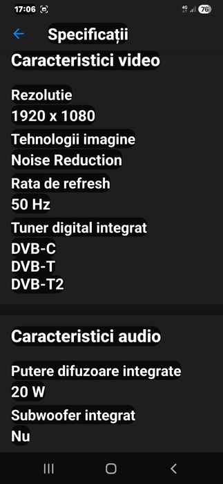 Televizor Nei 100 cm